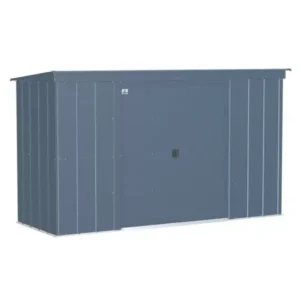 Best Value Sheds Arrow Classic 10x4 Steel Storage Shed Kit - Blue Grey (CLP104BG)